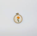 Marigold Mini Embroidery Hoop