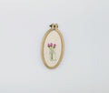 Pink Posy Mini Embroidery Hoop
