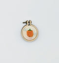 Pumpkin Mini Embroidery hoop