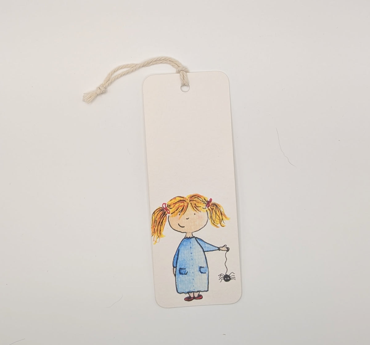 Girl & Her Spider Bookmark