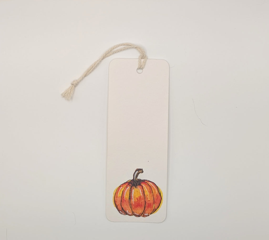 Harvest Pumpkin Bookmark