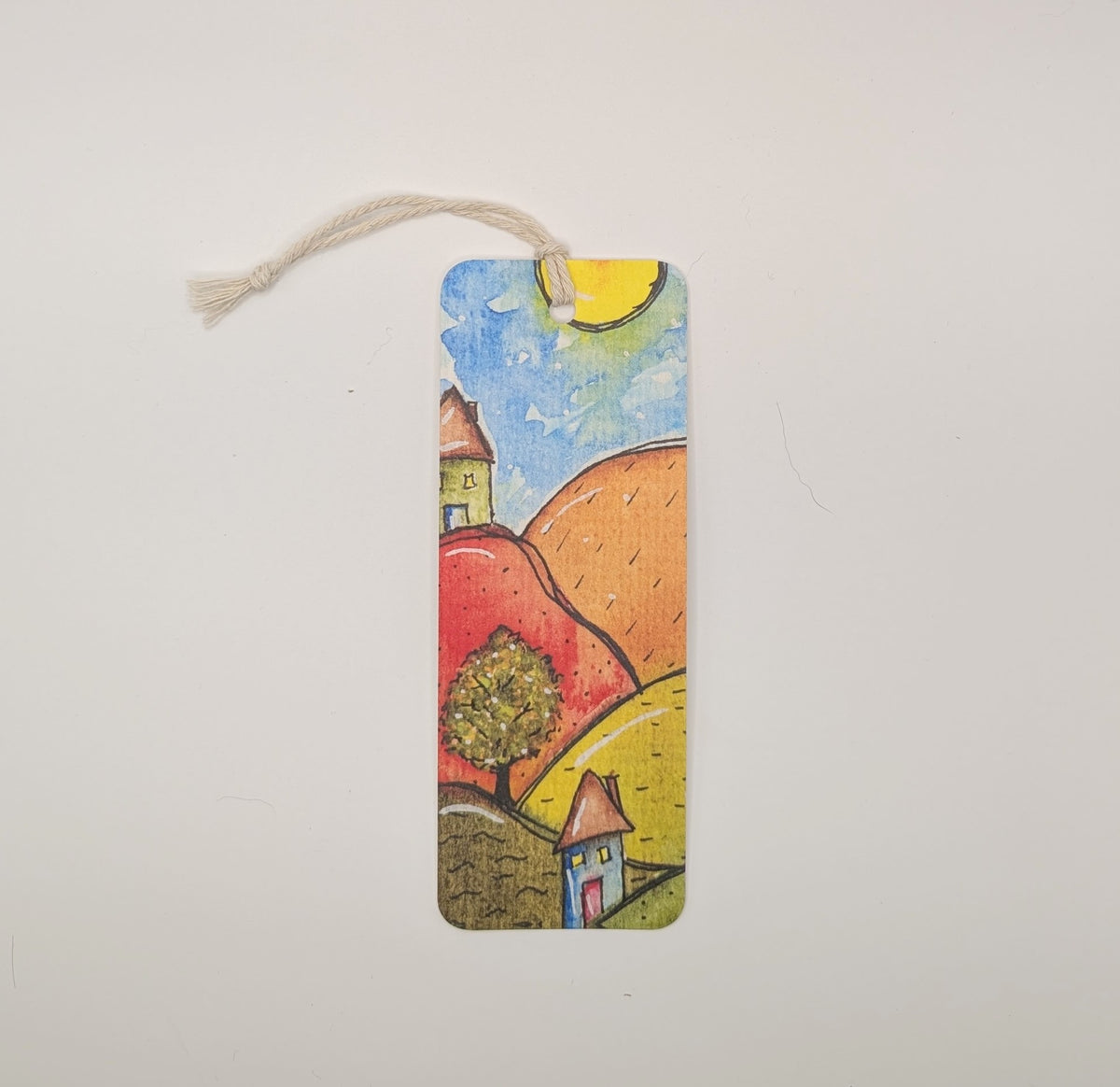 Village Hillside Bookmark