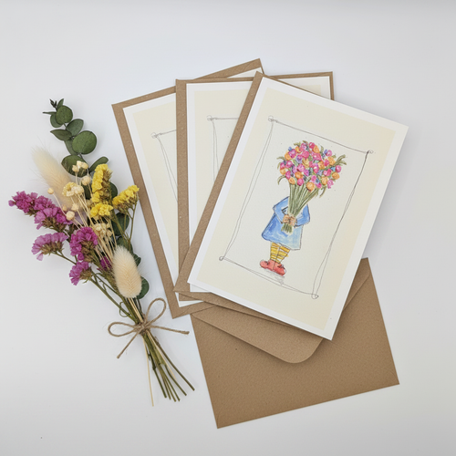Big Bouquet Greeting Card