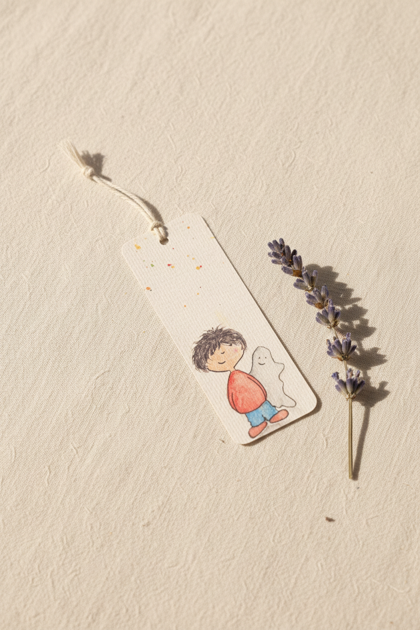 Boy & His Ghost Bookmark Lifestyle