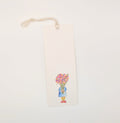Girl & Bouquet Bookmark